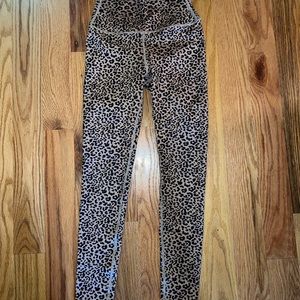 Allfenix brand new high waisted leggings leopard print